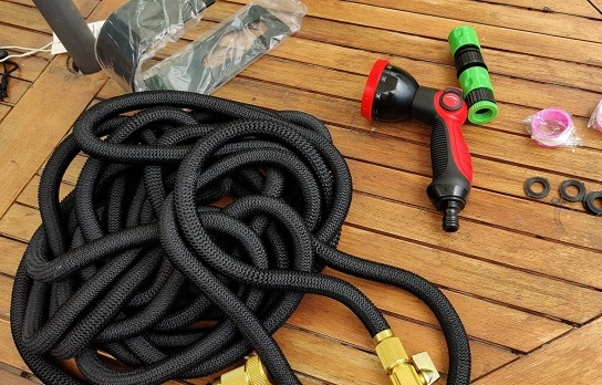 Soft and Manageable Water Hose for the Garden: Comfortable and Convenient Use