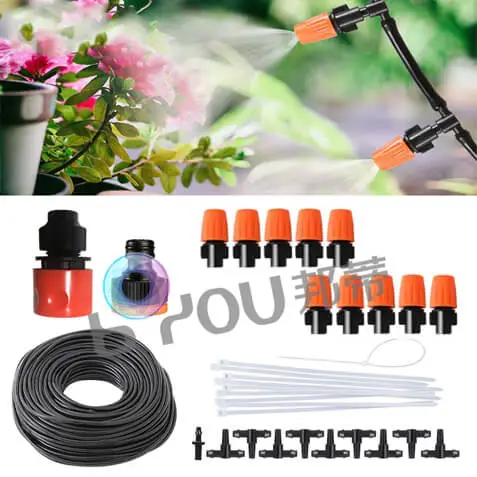 Auto Drip Irrigation Kit for Plants and Lawn Watering