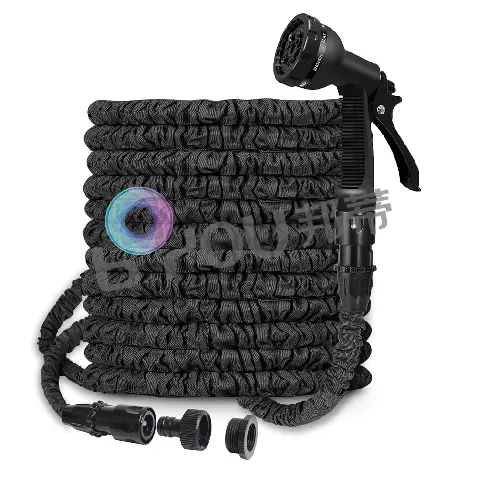 Collapsible Garden Hose Pocket Hose 100 ft with Water Pressure Nozzle