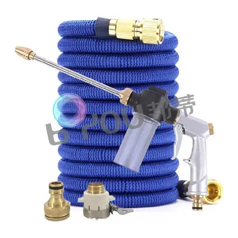 High Pressure Expandable Hose with Water Nozzle for Car Wash