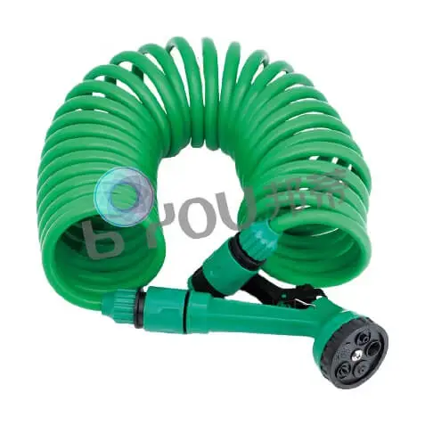 15M Coil Hose for Plant Watering, Patio Decking, and Cleaning