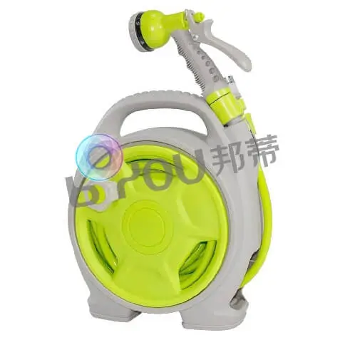 50ft Retractable Garden Hose Reel with Hose