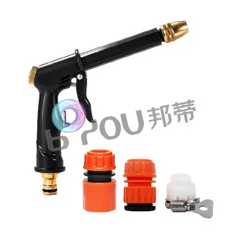 High Pressure Nozzle with Quick Connect for Garden Hose and Car Wash