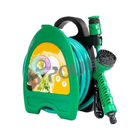 Wall Mounted High Pressure Hose Reel for Car Wash with Mini Water Pipe