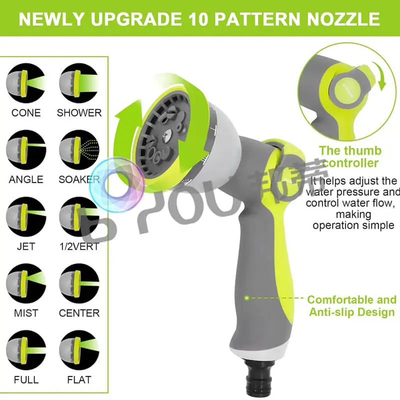 garden-hose-for-lawn-with-adjustable-nozzle-and-hose-hangers-7