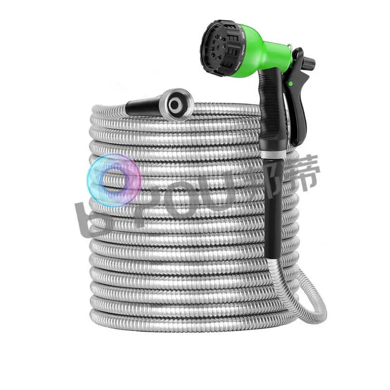 stainless-steel-metal-garden-hose-with-sprayer-for-lawn-and-car-1